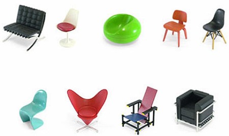 Designer Miniature Chairs Volume 1